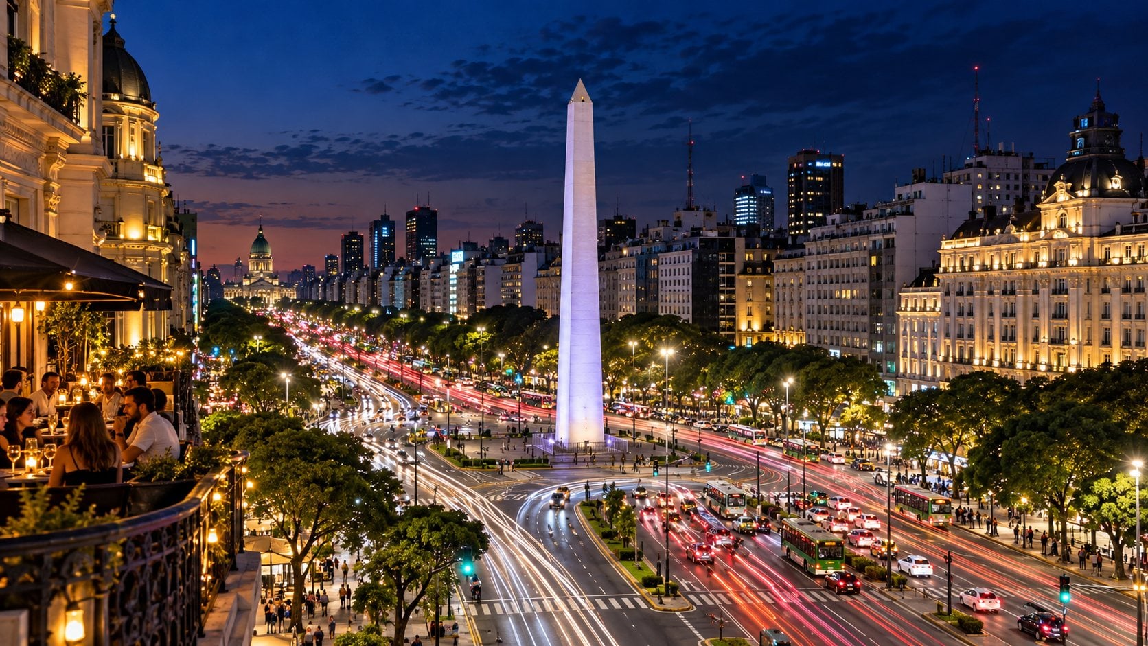 Buenos Aires de Noite — Arquitetura & Gastronomia de Autor